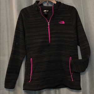 EUC North Face Half ZIP Hoodie 2XL